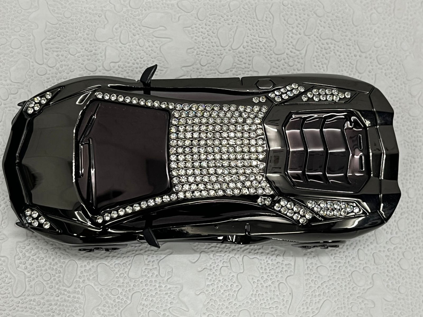 Lamborghini Design Alloy Studded With Stones Crystal Luxury Air Freshener