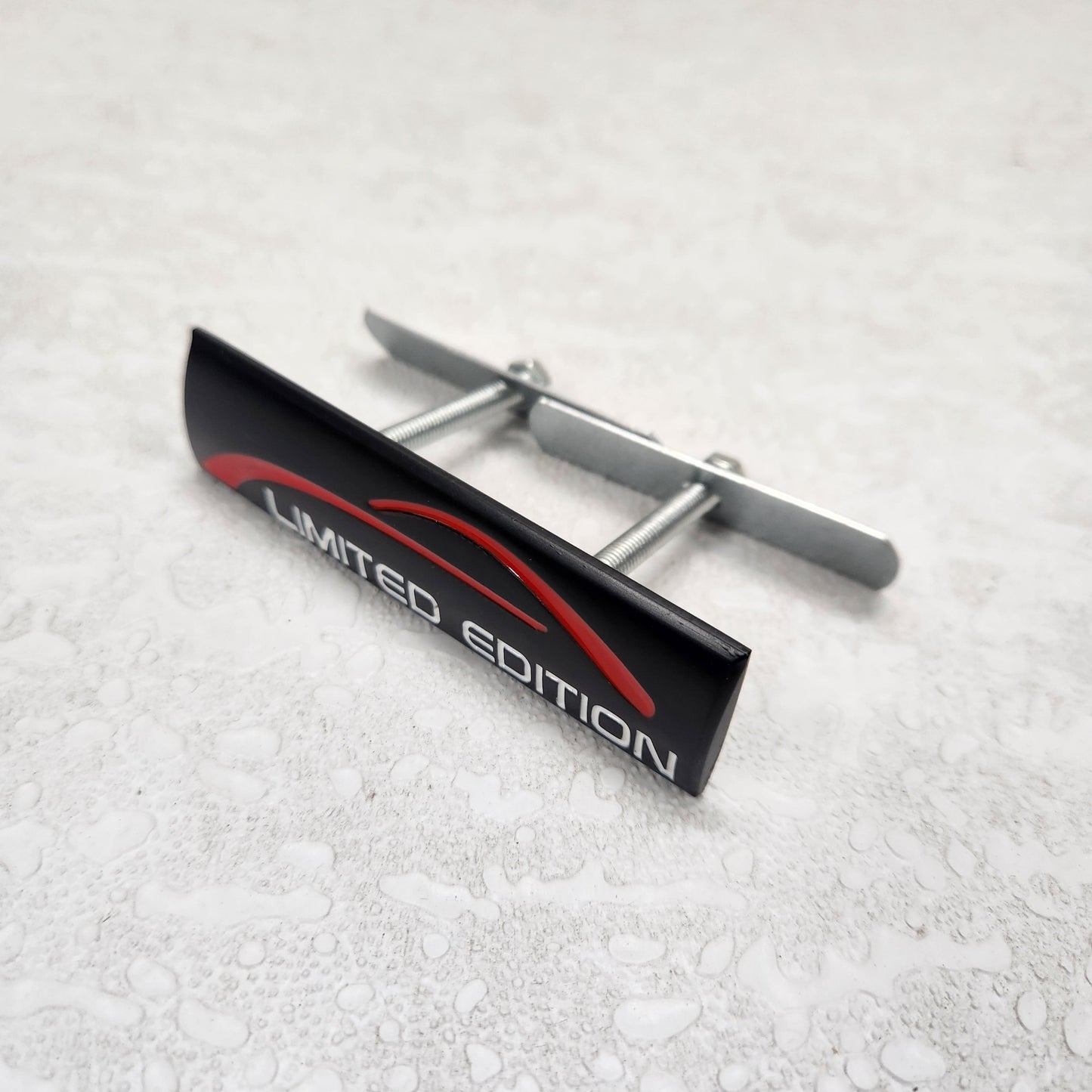 Limited Edition Black Grille Metal Emblem (9.1 x 2.4 cm)