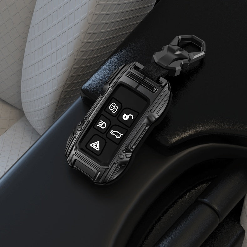 Jaguar/Land Rover v2.0 Premium Batman Metal Alloy Keycase with Holder & Rope Chain