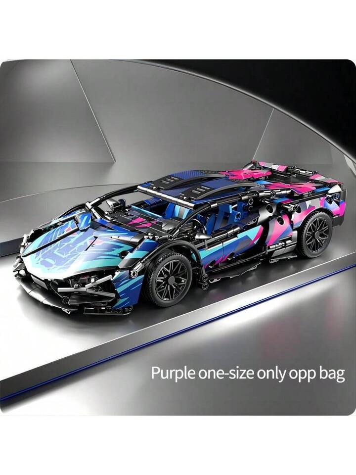 Lamborghini Technology Version Building Blocks Car 1280 Pcs