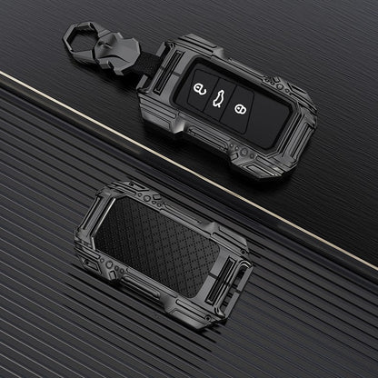 Skoda/Volkswagen New Remote Key Premium Batman Metal Alloy Keycase with Holder & Rope Chain