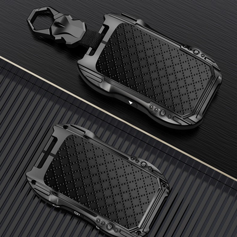 Volvo Premium Batman Metal Alloy Keycase with Holder & Rope Chain