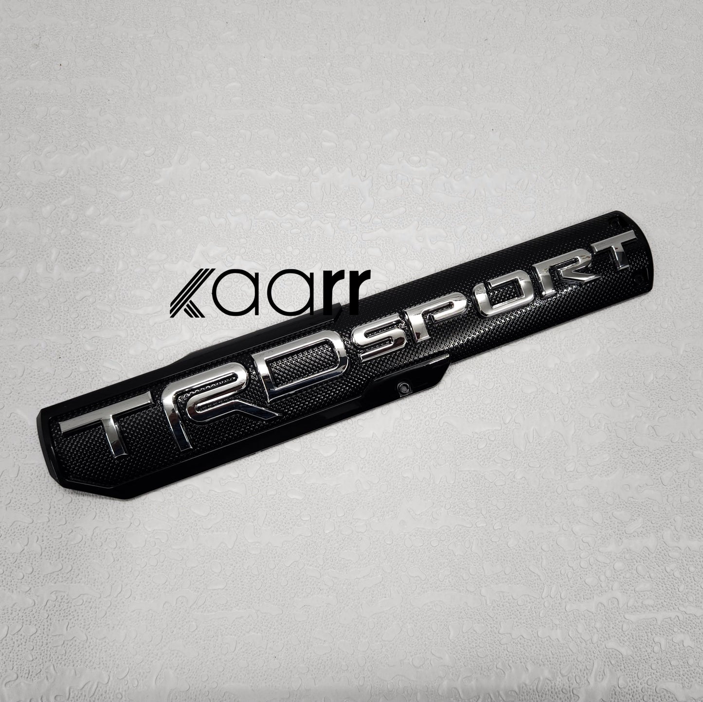 3D TRD SPORT Sticker Decal Chrome (30 x 6 cm)