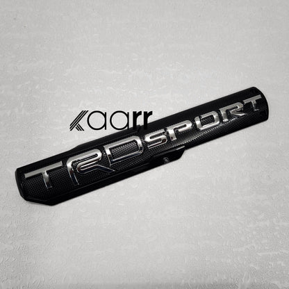 3D TRD SPORT Sticker Decal Chrome (30 x 6 cm)