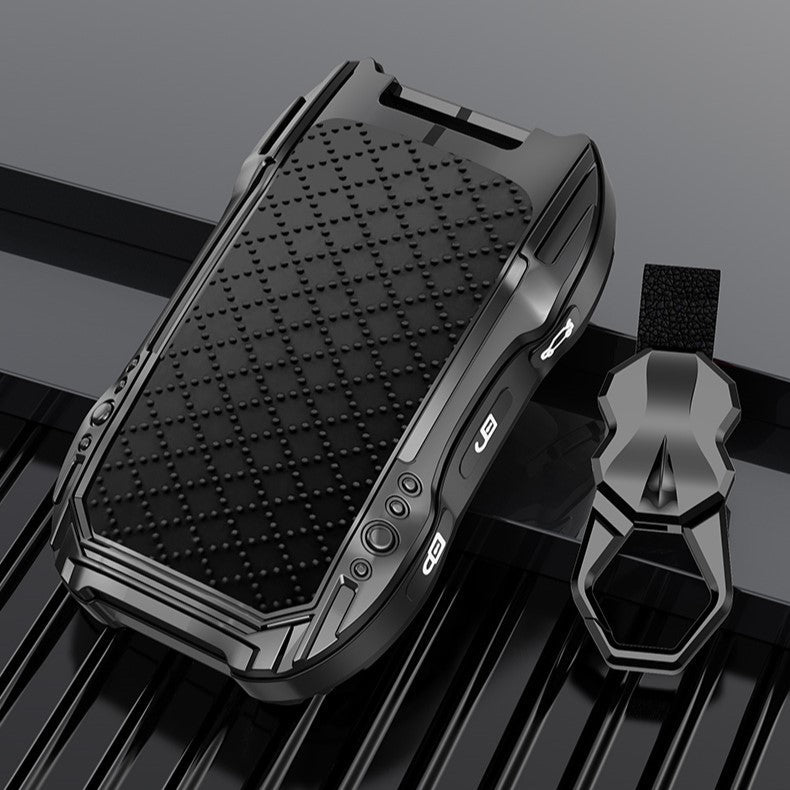 Volvo Premium Batman Metal Alloy Keycase with Holder & Rope Chain