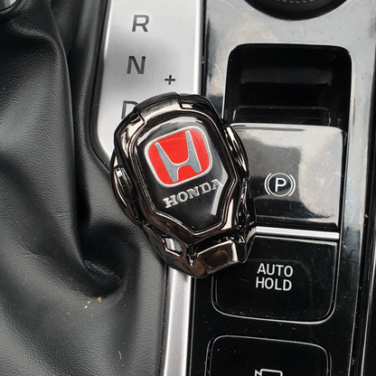 Universal Car Engine Start Stop Switch Button Cover (Metal Chrome)