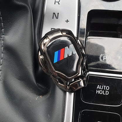 Universal Car Engine Start Stop Switch Button Cover (Metal Chrome)
