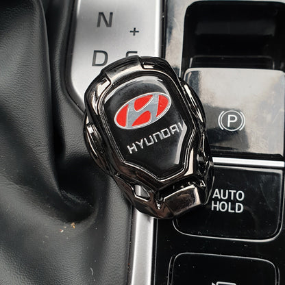 Universal Car Engine Start Stop Switch Button Cover (Metal Chrome)