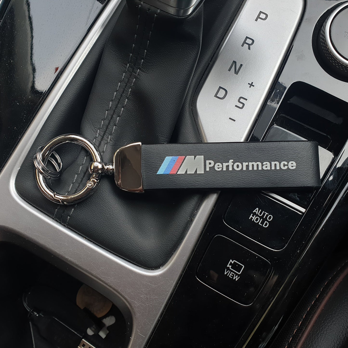 Leather Rope Car Keychain