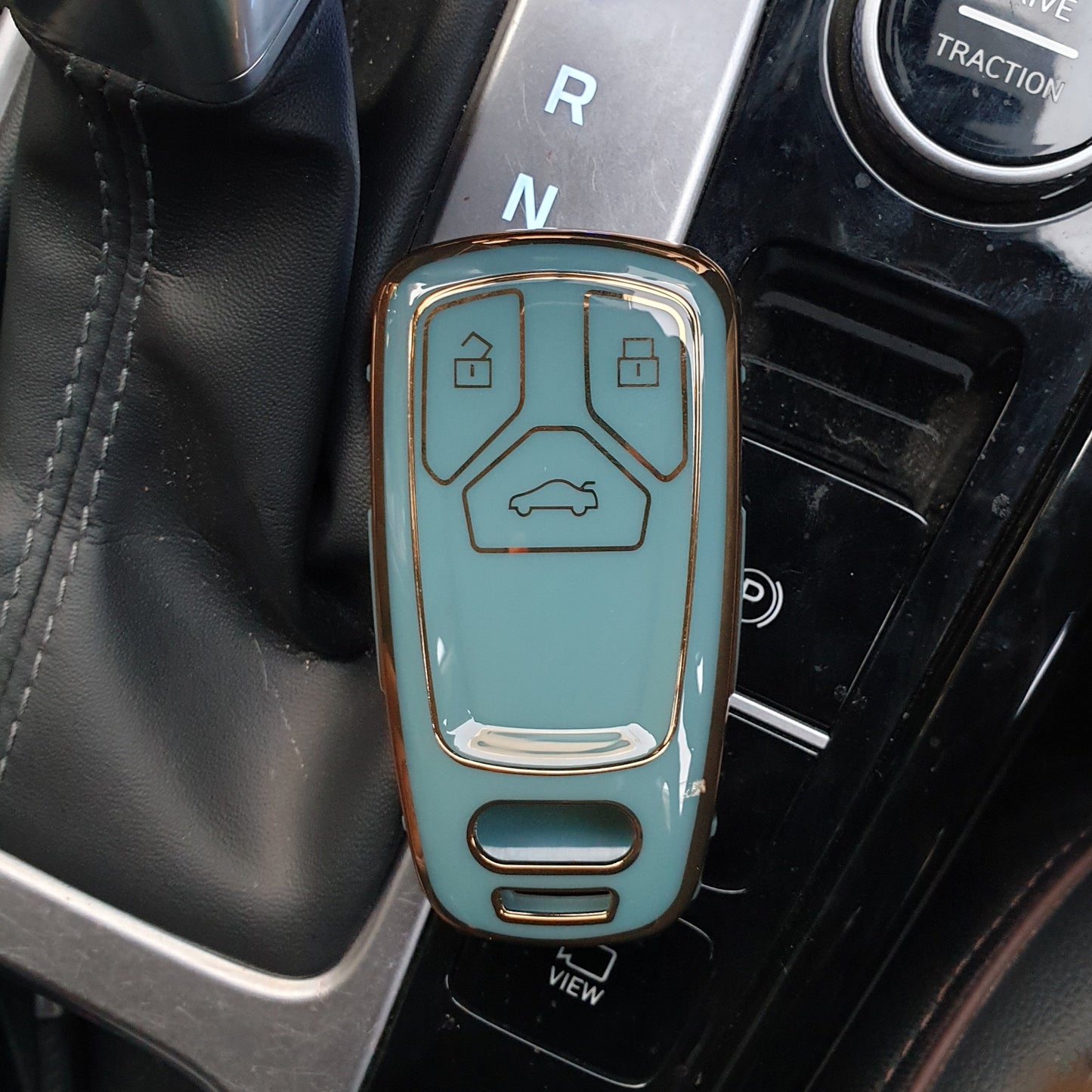 Audi (New Key) Premium TPU Leather Key Cover