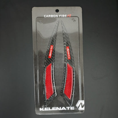 Car Splash Guard Fender Flares Wheel Eyebrow (Lip Protector Strip 2 pcs)