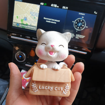 Lucky Cat Bobble Head