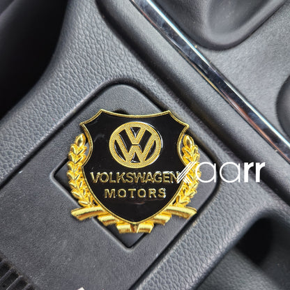3D Owners Club v2.0 Car Metal Emblem Badge Sticker Decal (Gold)