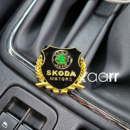 3D Owners Club v2.0 Car Metal Emblem Badge Sticker Decal (Gold)