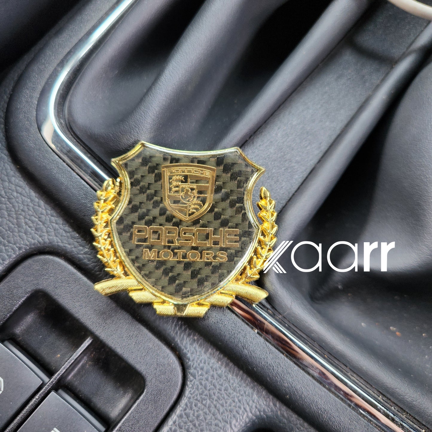 3D Owners Club v2.0 Car Metal Emblem Badge Sticker Decal (Gold)