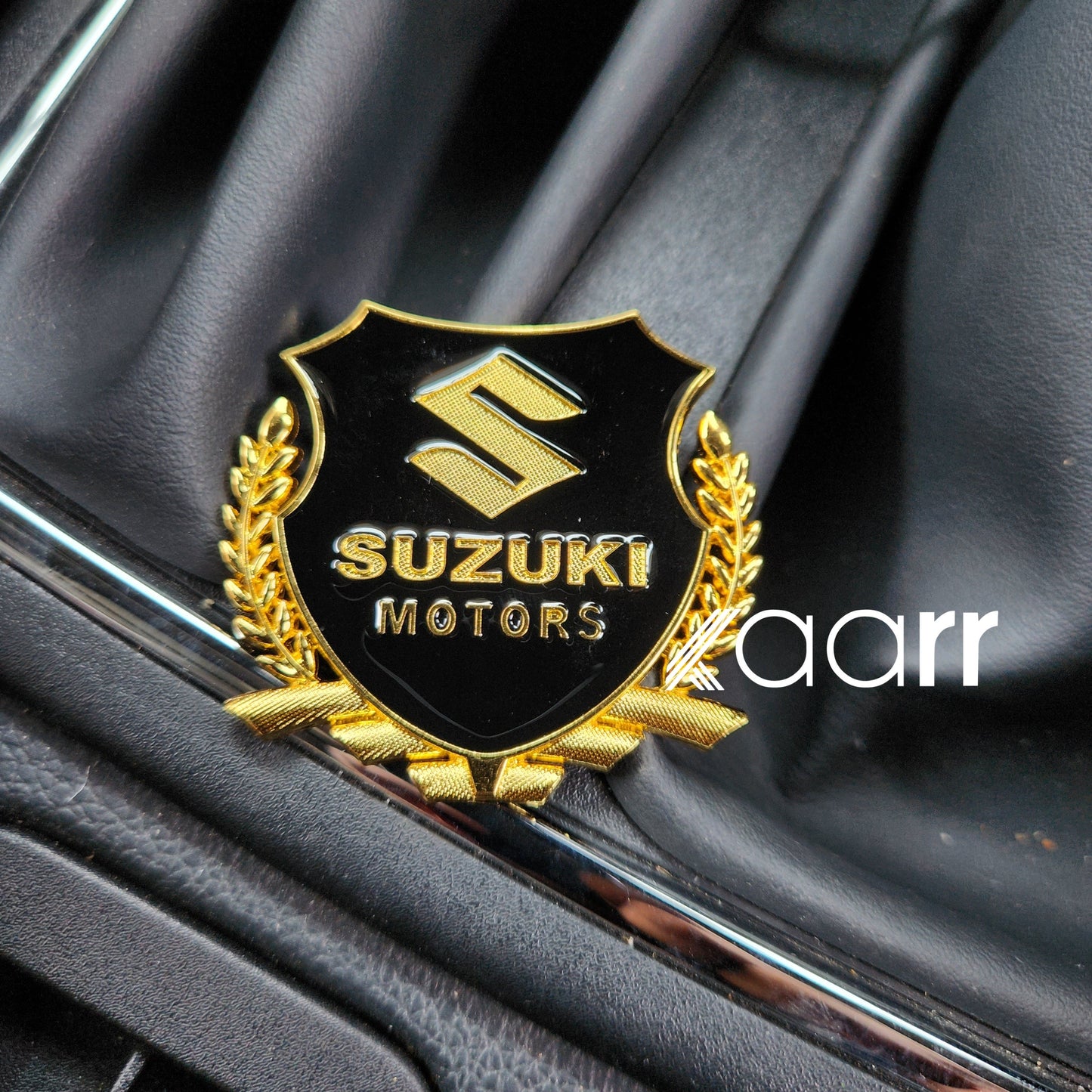 3D Owners Club v2.0 Car Metal Emblem Badge Sticker Decal (Gold)