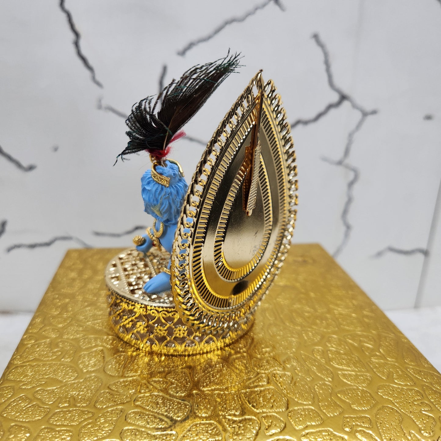 Laddu Gopal Ji with Singhasan