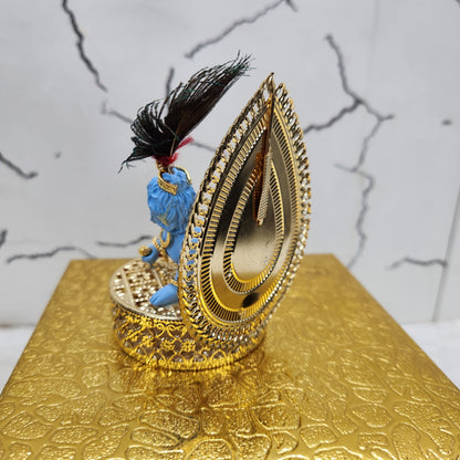 Laddu Gopal Ji with Singhasan