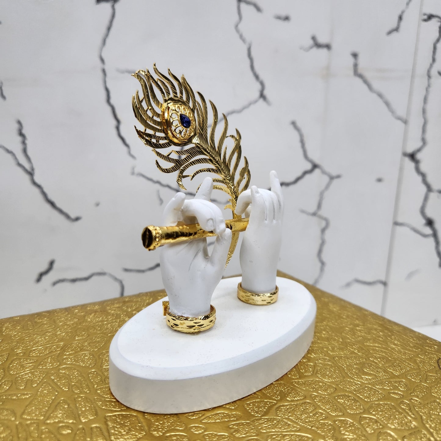Krishna Hands holding Bansuri