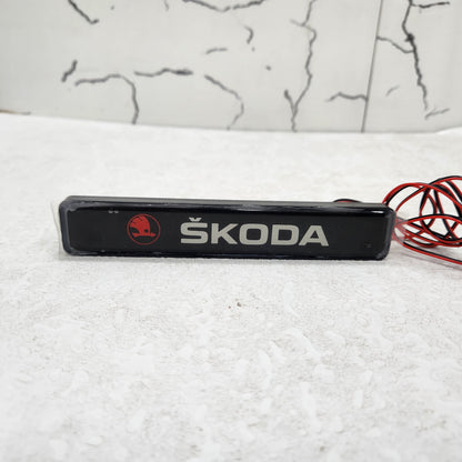 Car Grille LED Logo Light Badge