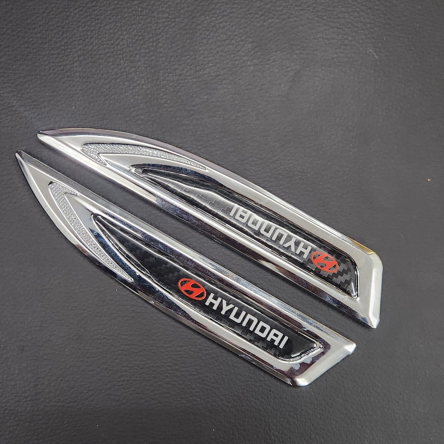 Metal Fender Side Emblem Decal 2pcs