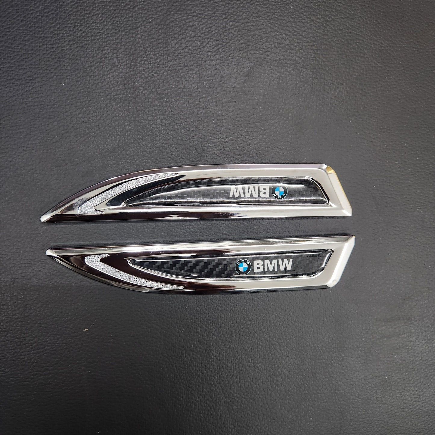 Metal Fender Side Emblem Decal 2pcs