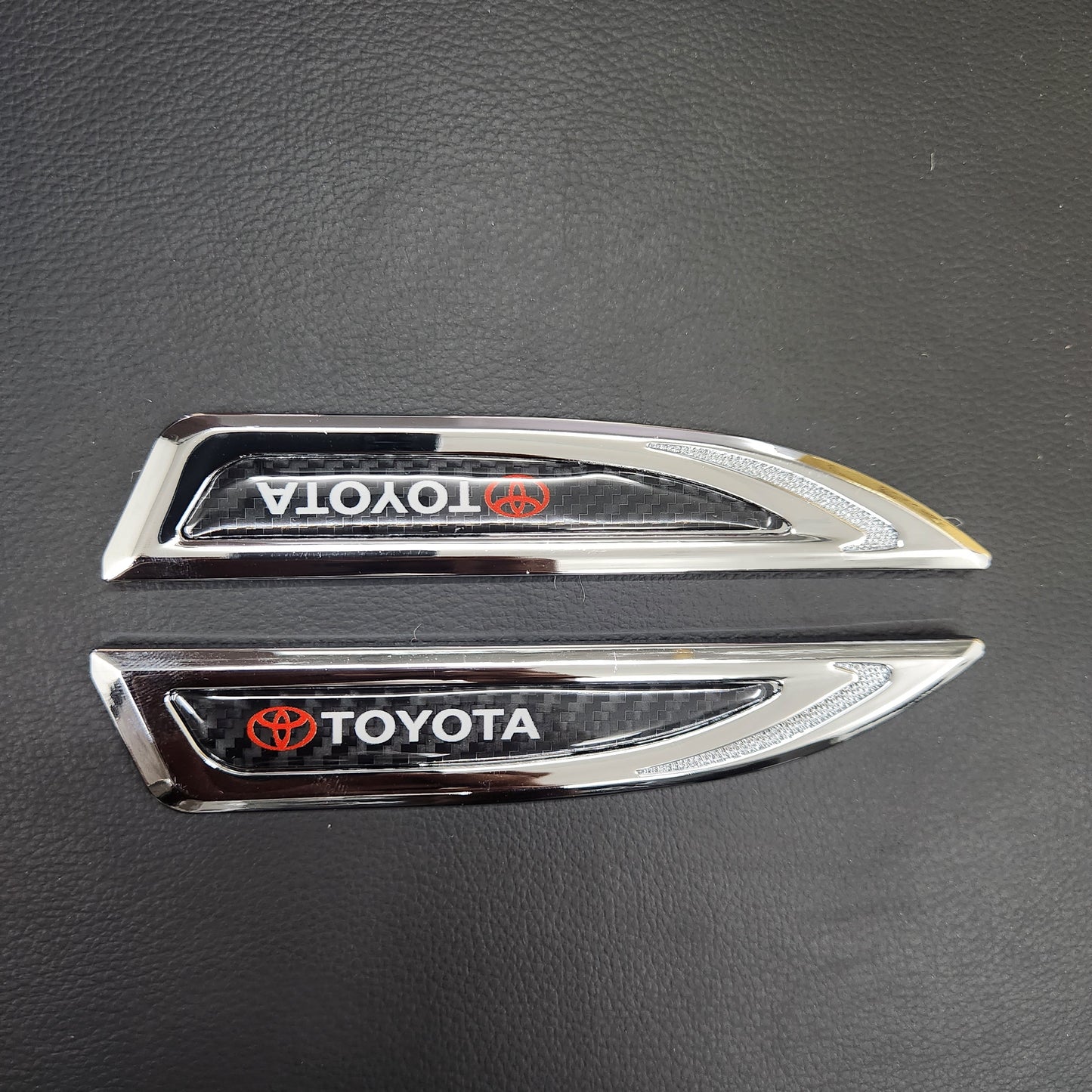 Metal Fender Side Emblem Decal 2pcs