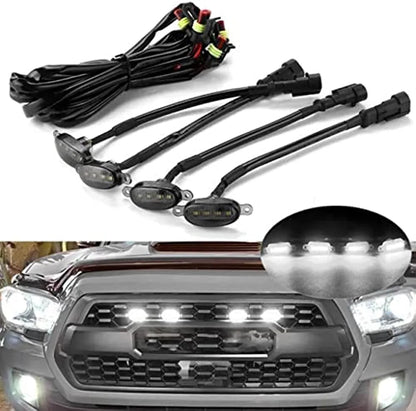 Front Grille LED Light (Set of 4 Pcs)