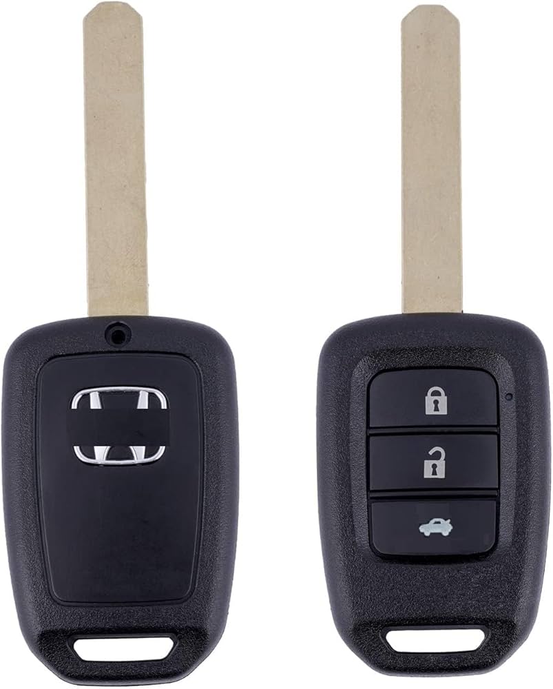 Honda 3 Button Old Key Premium Batman Metal Alloy Keycase with Holder & Rope Chain