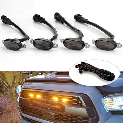 Front Grille LED Light (Set of 4 Pcs)