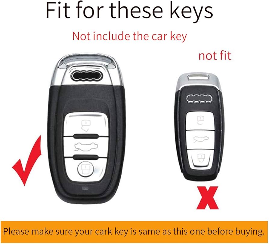 Audi Old Key Premium Batman Metal Alloy Keycase with Holder & Rope Chain