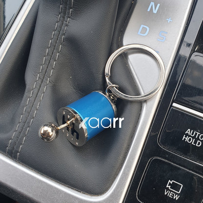 Gear Box Luxury Metal Keychain