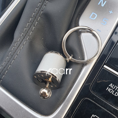 Gear Box Luxury Metal Keychain