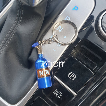 Nos Cylinder Luxury Metal Keychain