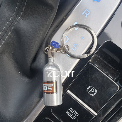 Nos Cylinder Luxury Metal Keychain