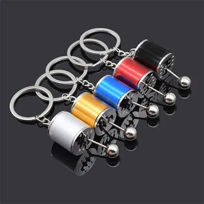 Gear Box Luxury Metal Keychain