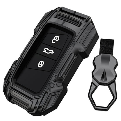 Skoda/Volkswagen New Remote Key Premium Batman Metal Alloy Keycase with Holder & Rope Chain