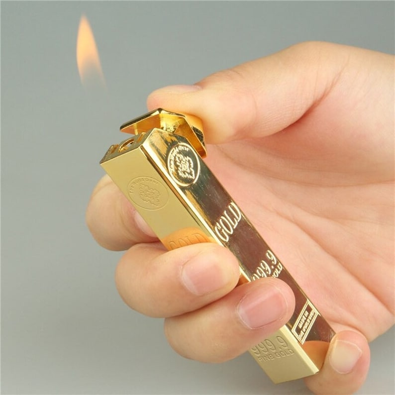 Gold Bar Model Lighter