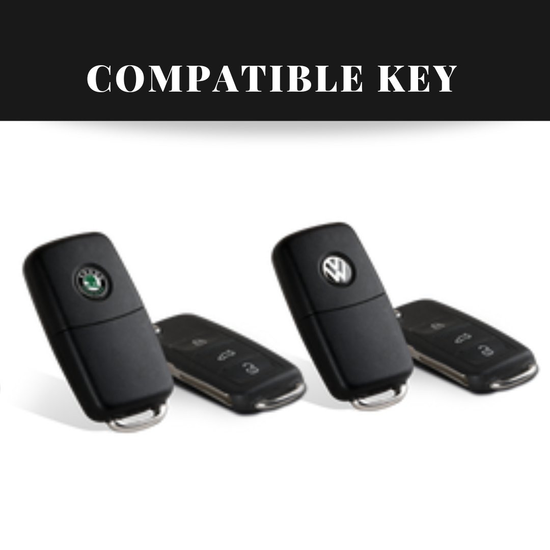 Skoda/VW Old Flip Key Exclusive Metal Alloy Keycase 2.0