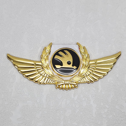 3D Owners Club v6.0 Car Metal Emblem Badge Sticker Decal (Gold)