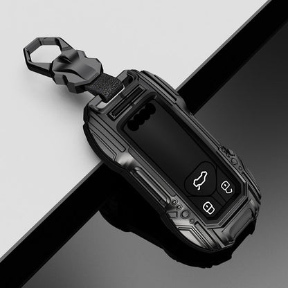 Audi Remote Key Premium Batman Metal Alloy Keycase with Holder & Rope Chain