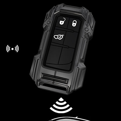 Jeep Compass/Cherokee/Meridian Premium Batman Metal Alloy Keycase with Holder & Rope Chain