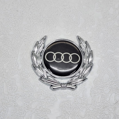 3D Owners Club v4.0 Car Metal Emblem Badge Sticker Decal (Silver) 6 x 5.5 cm
