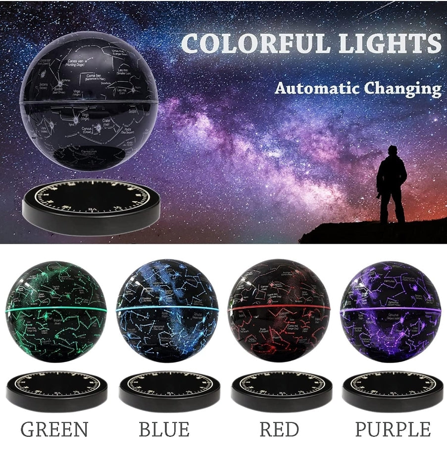 Magnetic Levitating Galaxy Light Floating Lamp