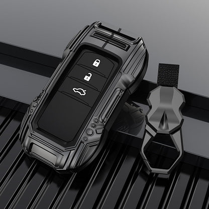 Fortuner / Hycross Keyless (3 Button Key) Premium Batman Metal Alloy Keycase with Holder & Rope Chain