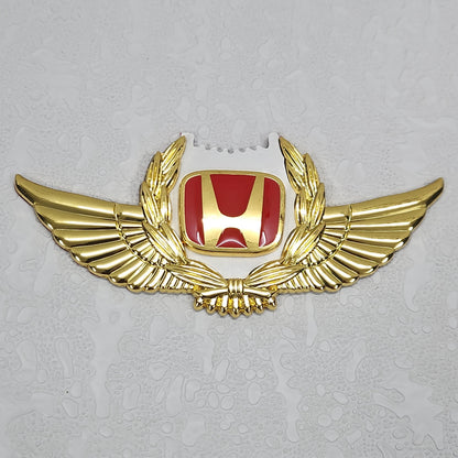 3D Owners Club v6.0 Car Metal Emblem Badge Sticker Decal (Gold)