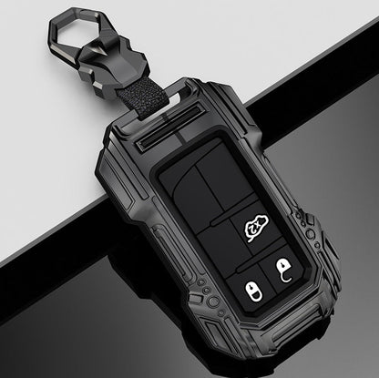 Jeep Compass/Cherokee/Meridian Premium Batman Metal Alloy Keycase with Holder & Rope Chain