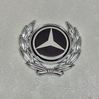 3D Owners Club v4.0 Car Metal Emblem Badge Sticker Decal (Silver) 6 x 5.5 cm