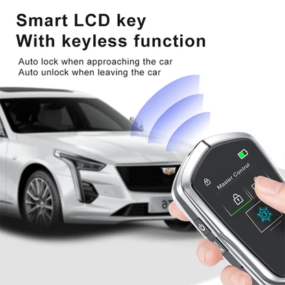 LCD Smart Key - ALPHA 858 Silver