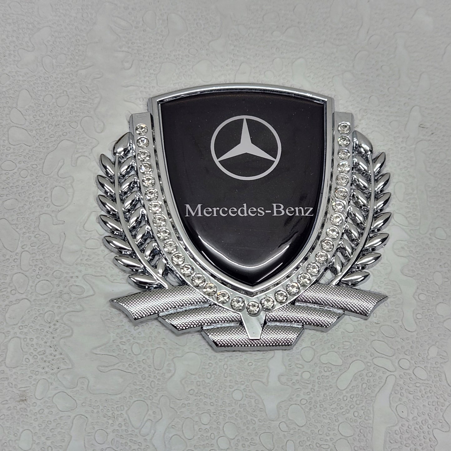 3D Owners Club v3.0 Car Metal Emblem Badge Sticker Decal (Silver) 8.3 x 8 cm